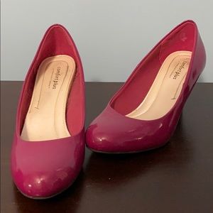 Pink heels size 8